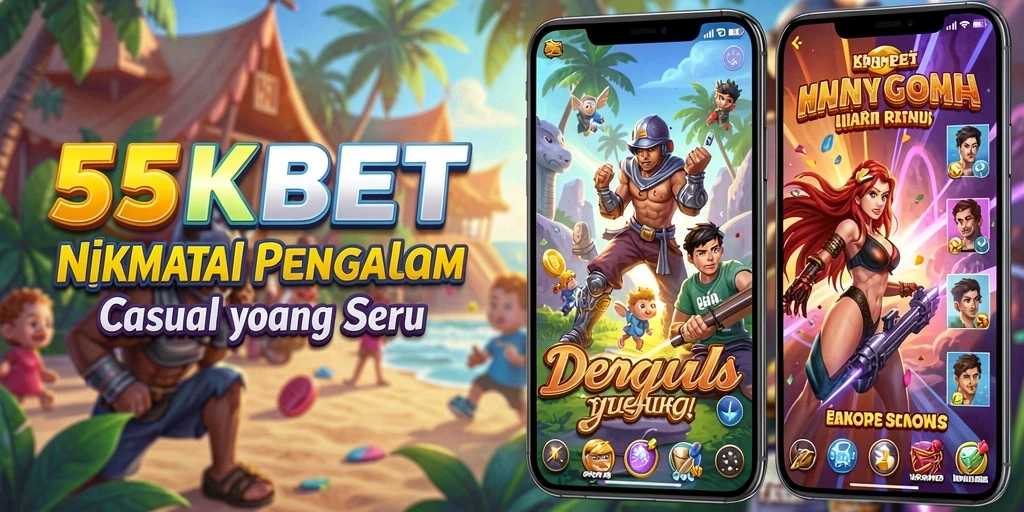 Tampilan gameplay 55KBET yang seru dan interaktif.