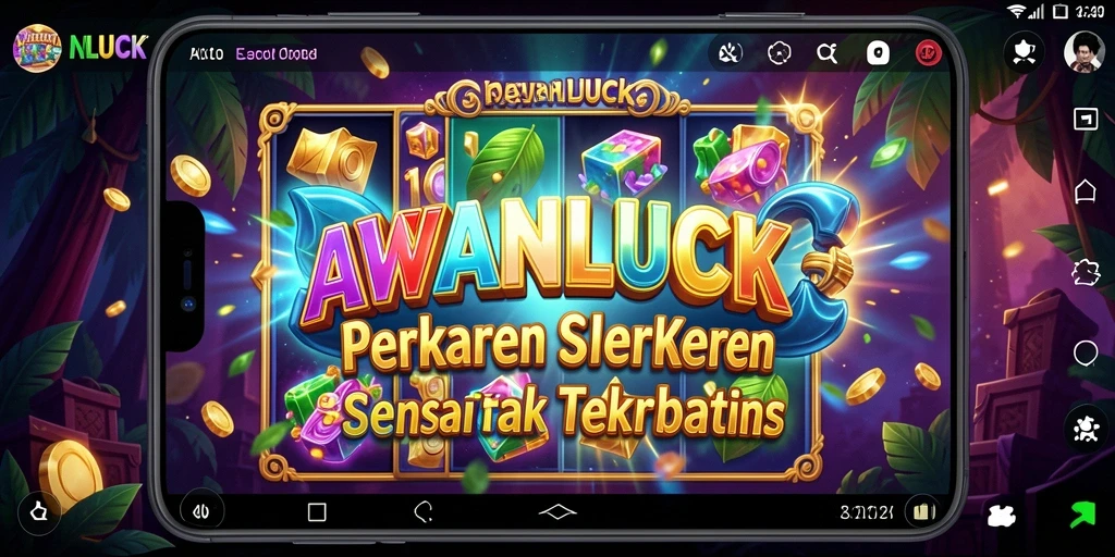 Tampilan gameplay AWANLUCK yang menarik dalam slot modern.