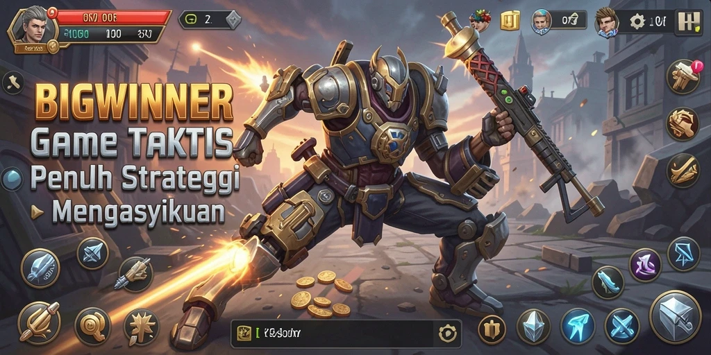 Tangkapan layar gameplay <strong>BIGWINNER</strong> menampilkan aksi menegangkan dan strategi yang mendebarkan.
