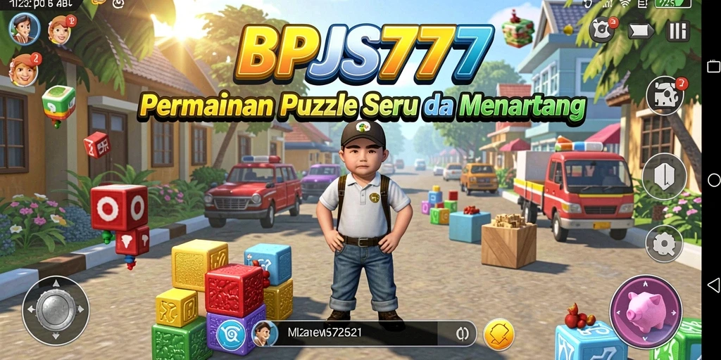 Tampilan menarik dari gameplay BPJS777 dengan tantangan puzzle.