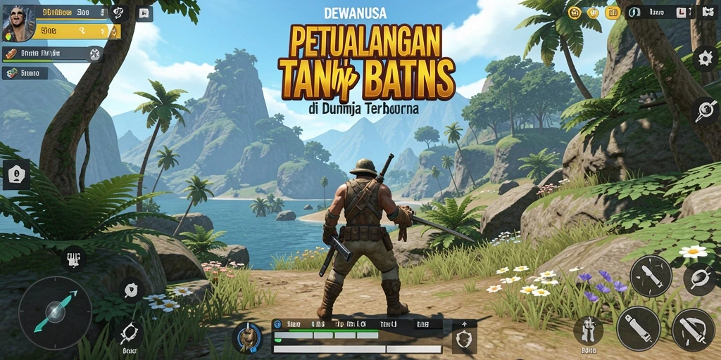 Tampilan gameplay DEWANUSA yang menawan dan penuh petualangan.