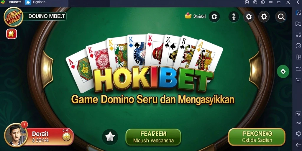 Tampilan gameplay seru HOKIBET dengan pemain aktif.