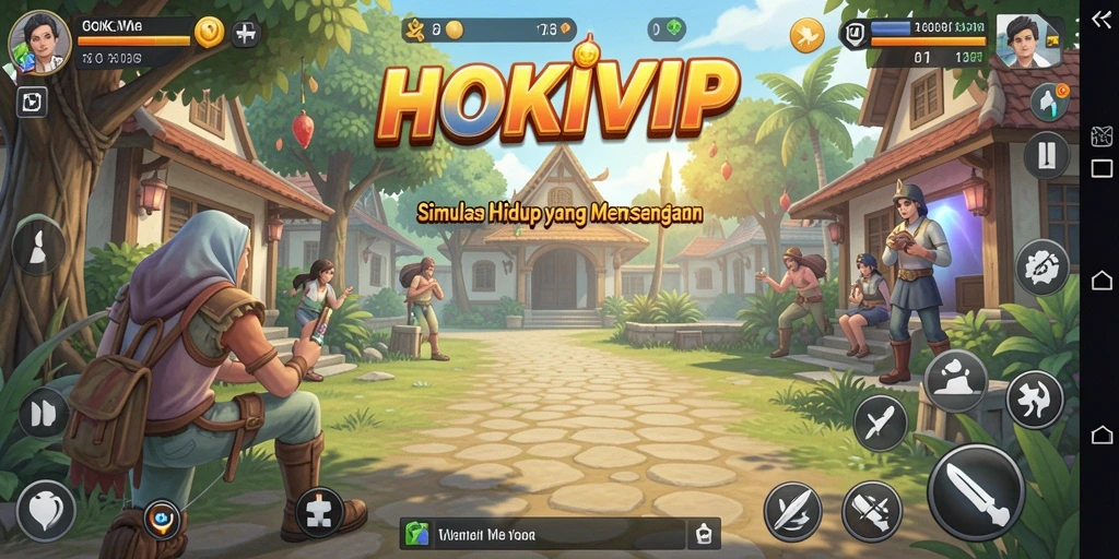 Tampilan gameplay HOKIVIP yang menarik dan interaktif.