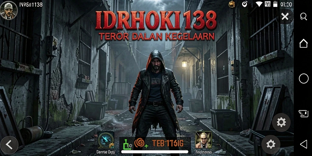 Tangkapan layar utama dari IDRHOKI138 menampilkan suasana Horror yang mencekam.
