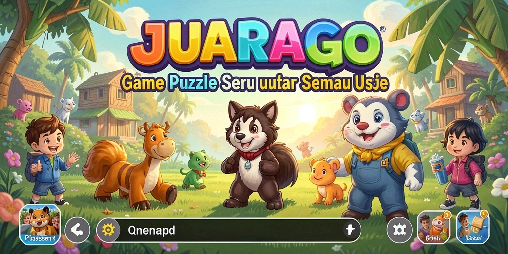 Tampilan gameplay JUARAGO saat menyelesaikan puzzle yang menantang.