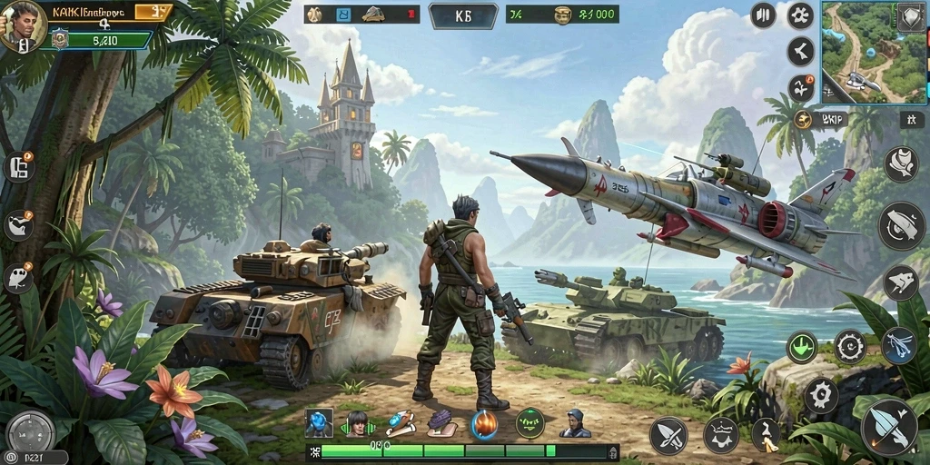 Gameplay seru KAKRP yang menantang di dunia strategi.