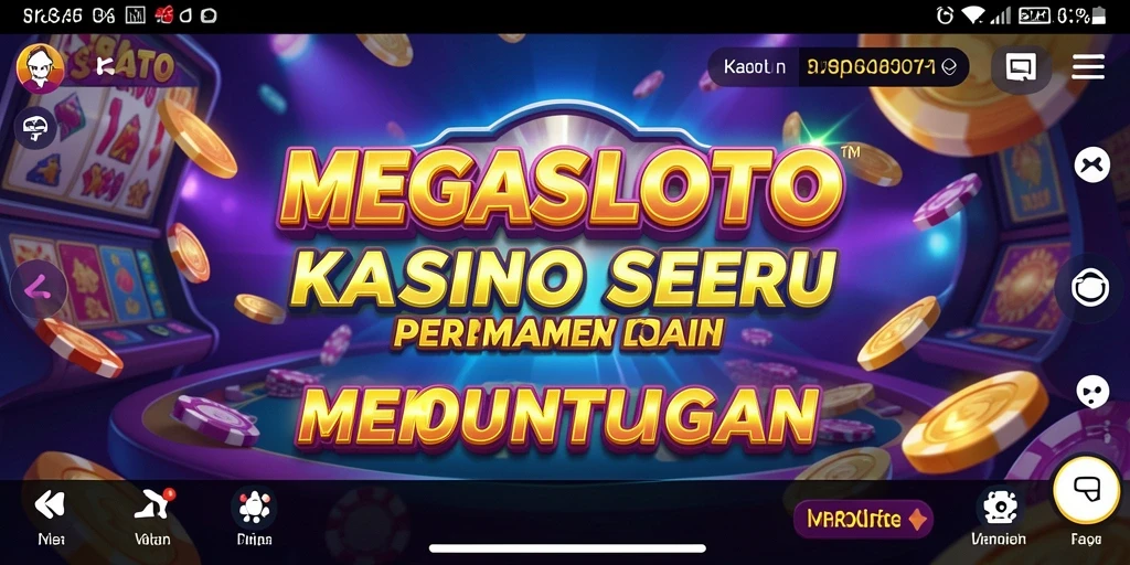 Tampilan gameplay seru dan menegangkan di MEGASLOTO.