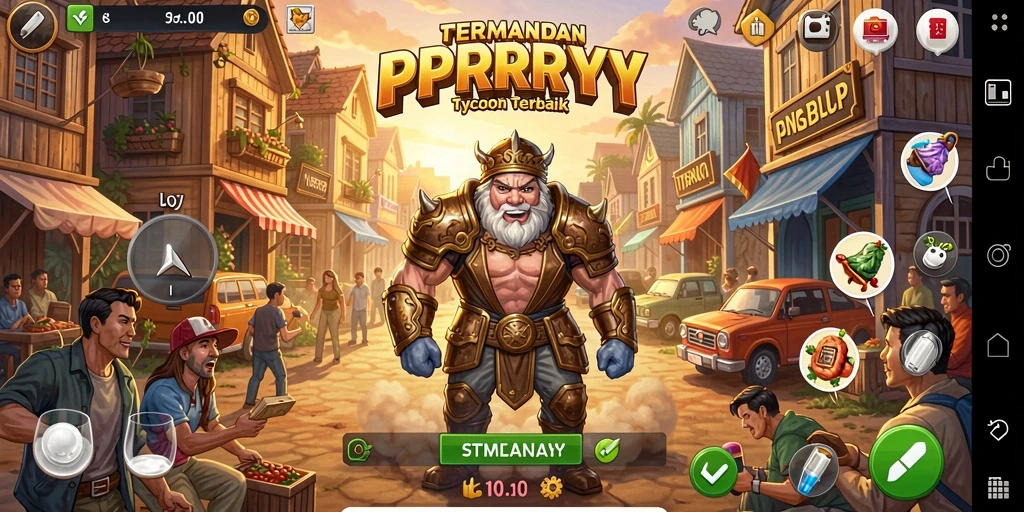 Tampilan gameplay mendalam dari PPRRYY menunjukkan strategi Tycoon yang menarik.