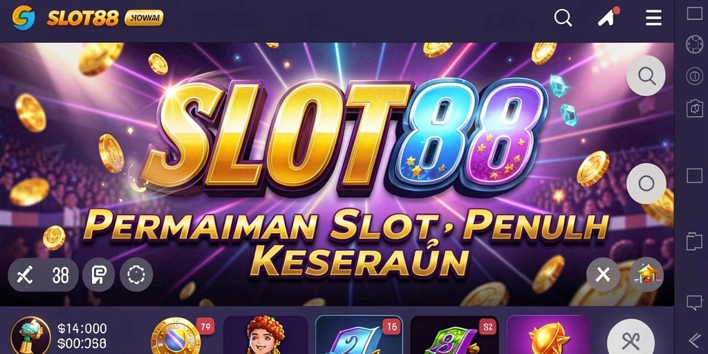Tampilan gameplay menawan dari SLOT88 saat memutar slot.