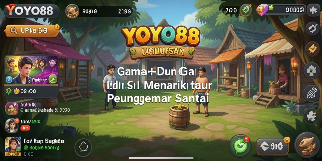 Tampilan gameplay <strong>YOYO88</strong> yang menarik dan interaktif.